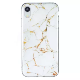 iPhone XR valkoinen marmori suojakuori iPhone XR valkoinen marmori suojakuori