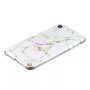 iPhone XR valkoinen marmori suojakuori