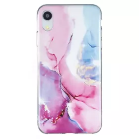 iPhone XR värikäs marmori suojakuori iPhone XR värikäs marmori suojakuori – minimalistinen mutta tehokas suoja
