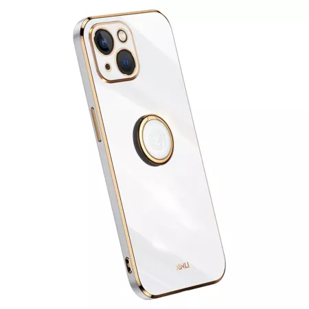 iPhone 13 valkoinen sormuspidike suojakuori