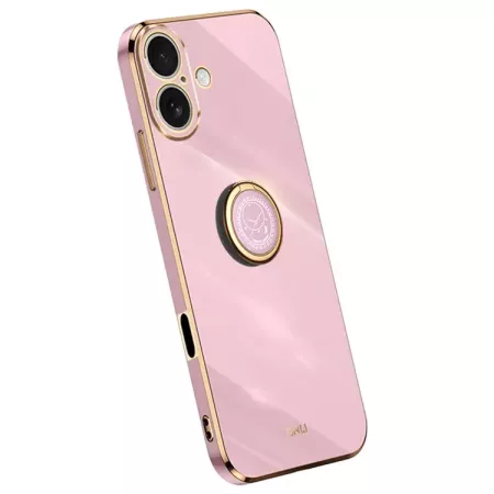 iPhone 16 violetti sormuspidike suojakuori