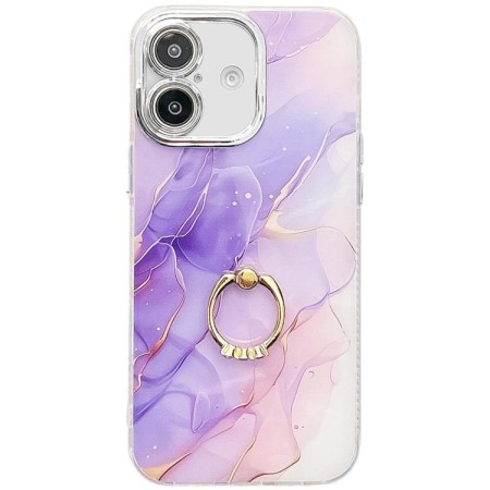 iPhone 16 marmori sormuspidike suojakuori