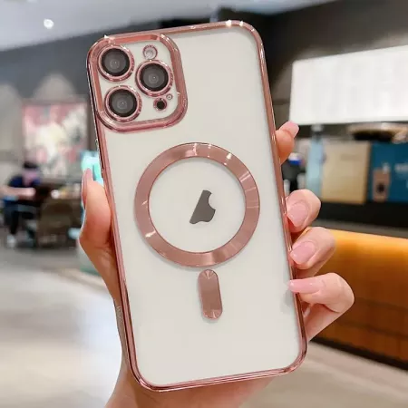 iPhone 15 Pro ruusukulta MagSafe suojakuori