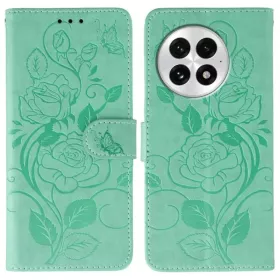 OnePlus 13 vihreä ruusu suojakotelo OnePlus 13 vihreä ruusu suojakotelo