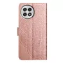 OnePlus 13 ruusukulta mandala suojakotelo edestä