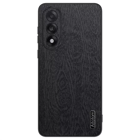 OnePlus Nord 5 5G musta puukuvioitu suojakuori