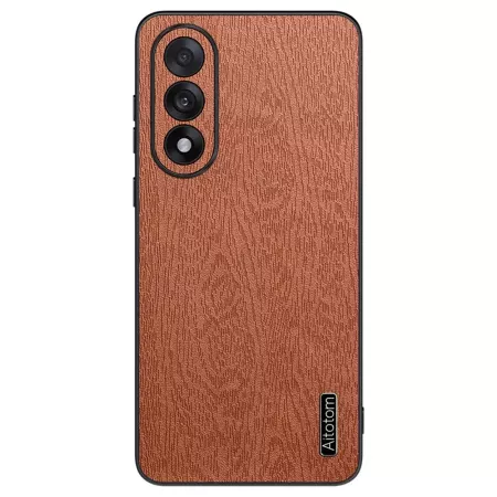 OnePlus Nord 5 5G ruskea puukuvioitu suojakuori