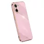 OnePlus Nord CE5 5G kirsikka violetti suojakuori kullanvärisillä reunuksilla