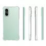 OnePlus Nord CE5 5G ohut läpinäkyvä suojakuori mahdollistaa puhelimen porttien käyttämisen