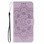 Honor 400 violetti mandala suojakotelon mukana tulee rannehihna