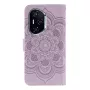 Honor 400 violetti mandala suojakotelossa on aukko kameraa varten