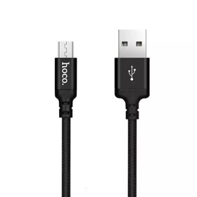 Musta Micro-USB kaapeli.