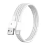 Valkoinen USB - USB-C nopea lataus- ja datakaapeli