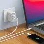 USB-C - USB-C 60W pikalatauskaapeli tukee nopeaa latausta