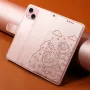 iPhone 15 kotelon koirakuvioitu kansi – painettu koira-aihe ja magneettisuljin