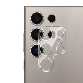Samsung Galaxy S25 Ultra kameran panssarilasi Samsung Galaxy S25 Ultra kameran panssarilasi on valmistettu kestävästä materiaalista