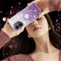 Honor 400 kimalteleva violetti glitter sormuspidike suojakuori.