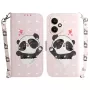 Honor 400 vaaleanpunainen panda suojakotelo – etu- ja takakansi