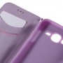 Galaxy J5 violetti kissa puhelinlompakko