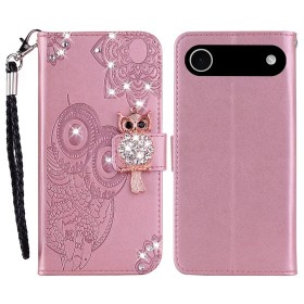 iPhone Air ruusukulta pöllö suojakotelo | Tyyliluuri.fi