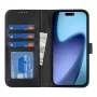 iPhone Air kotelo avattuna; kolme korttipaikkaa ja setelitasku.