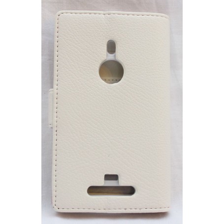 Lumia 925 valkoinen lompakkokotelo