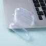 AirPods Pro 3 kirkas suojakuori – siisti istuvuus myös kannen saranoissa.