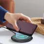 OnePlus Nord 5 5G tumma violetti kissa suojakotelo – langaton lataus toimii kuoren kanssa.