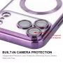 iPhone 17 Pro Max ruusukulta MagSafe suojakuori – linssikehys ja kameran korotettu suoja.