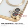 iPhone 17 ruusukulta MagSafe suojakuori – kameran ympärillä korotettu suoja ja linssikehys.