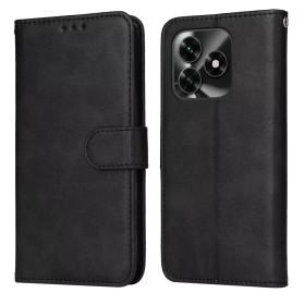 Honor X5c Plus musta suojakotelo – edessä ja takana, magneettisuljin.