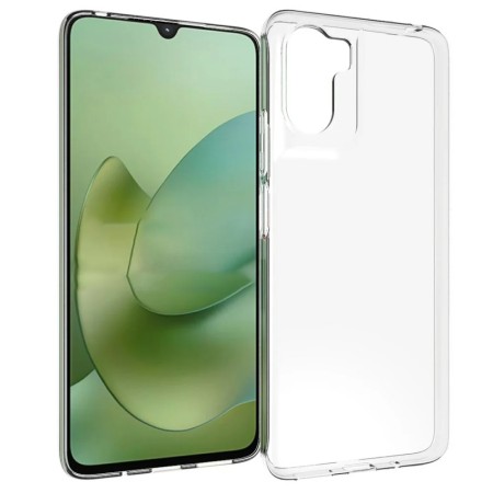 Motorola Moto G06 ohut läpinäkyvä suojakuori – kirkas, huomaamaton TPU suojaa ja säilyttää alkuperäisen värin.