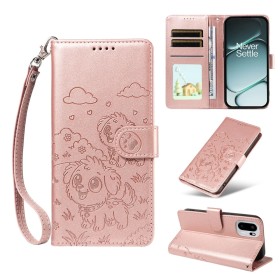 OnePlus 15R ruusukulta koira suojakotelo – kansi, ranneke ja teline