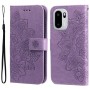 OnePlus 15R violetti mandala suojakotelo – kohokuvioitu mandala ja rannenauha