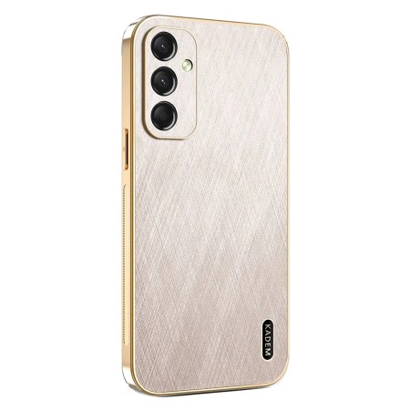 Samsung Galaxy A16 kullanvärinen suojakuori silkkipintaisella viimeistelyllä, takapuolen näkymä ja kameran aukot.