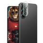 Samsung Galaxy A57 5G kameran panssarilasi, kameran linssin suoja asennettuna puhelimen takakameroihin