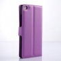 Huawei P8 Lite violetti puhelinlompakko