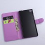 Huawei P8 Lite violetti puhelinlompakko
