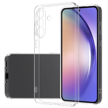 Samsung Galaxy A37 ohut läpinäkyvä suojakuori suojaa puhelintasi tyylikkäästi ja kevyesti.