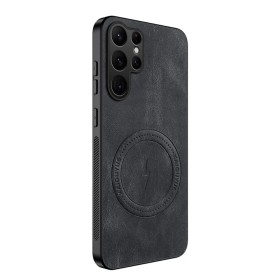 Samsung Galaxy S26 Ultra musta MagSafe suojakuori, tyylikäs ja kestävä suoja älypuhelimelle.