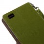 Huawei P8 Lite vihreä puhelinlompakko