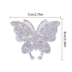 Perhonen kristallitarra – värikäs AB-kristallikoriste, joka tuo säihkettä ja kauneutta mihin tahansa pintaan.