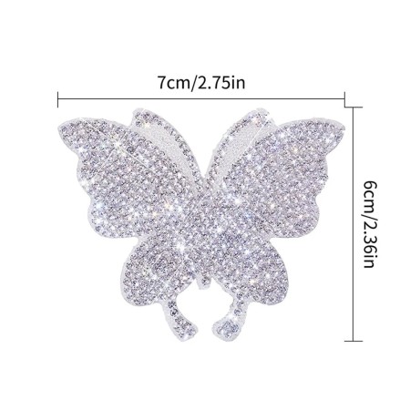Perhonen kristallitarra – värikäs AB-kristallikoriste, joka tuo säihkettä ja kauneutta mihin tahansa pintaan.