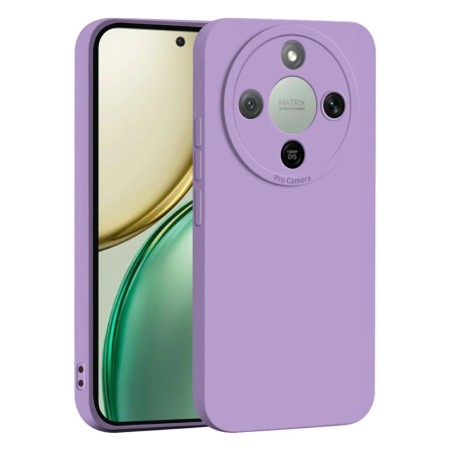 Honor Magic8 Lite 5G violetti suojakuori suojaa puhelinta tyylikkäällä ja modernilla muotoilulla.