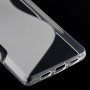Huawei P8 Lite läpinäkyvä silikonisuojus.