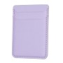 Tyylikäs Lila korttitasku puhelimeen, jossa on kaksi korttipaikkaa ja kaunis violetti väri.