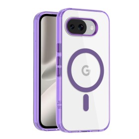 Google Pixel 10a violetti MagSafe suojakuori suojaa puhelintasi tyylikkäällä ja modernilla muotoilulla.