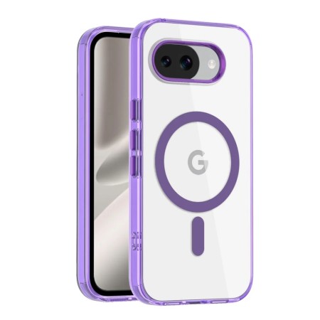 Google Pixel 10a violetti MagSafe suojakuori suojaa puhelintasi tyylikkäällä ja modernilla muotoilulla.
