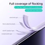 Google Pixel 10a lilanvärinen MagSafe silikonisuojakuori rannenauhalla tarjoaa neljä kerrosta suojaa ja iskunvaimennusta.