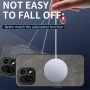 OnePlus 15 musta MagSafe-yhteensopiva suojakuori, joka pitää magneettisesti kiinni ja estää putoamisen.